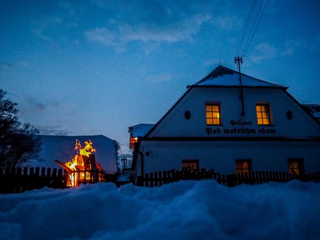 Pension Pod Morskym Okem Karlovice  ภายนอก รูปภาพ